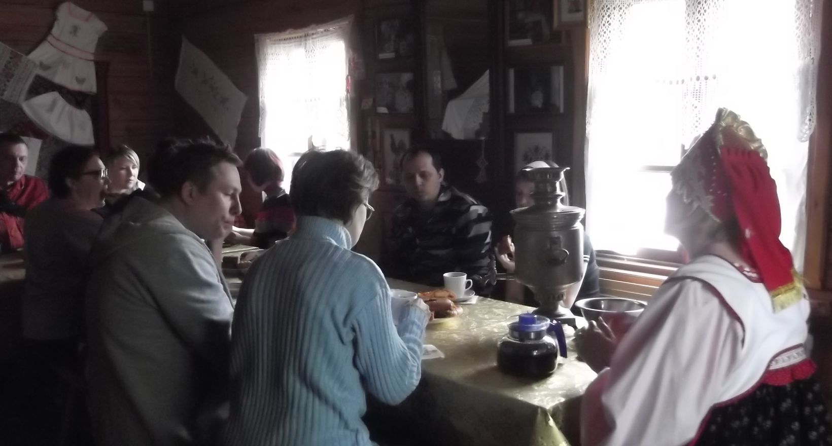 Чаепитие в "Русском доме"