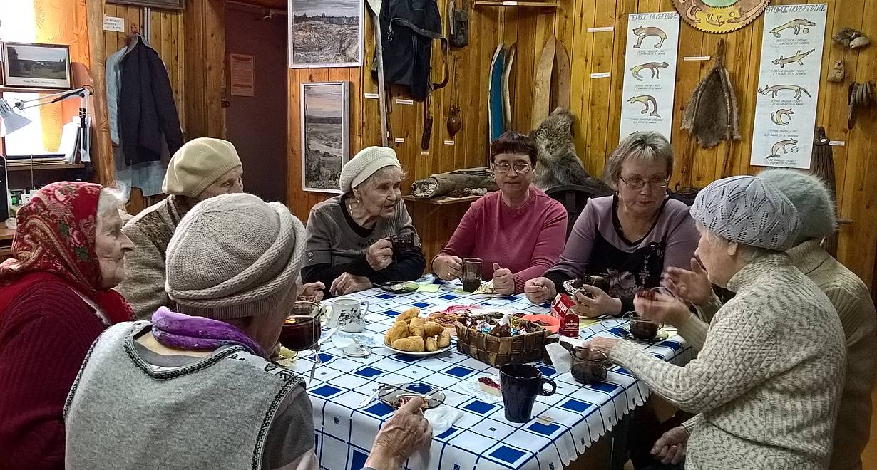 Экскурсия по музею села Усть-Ухта