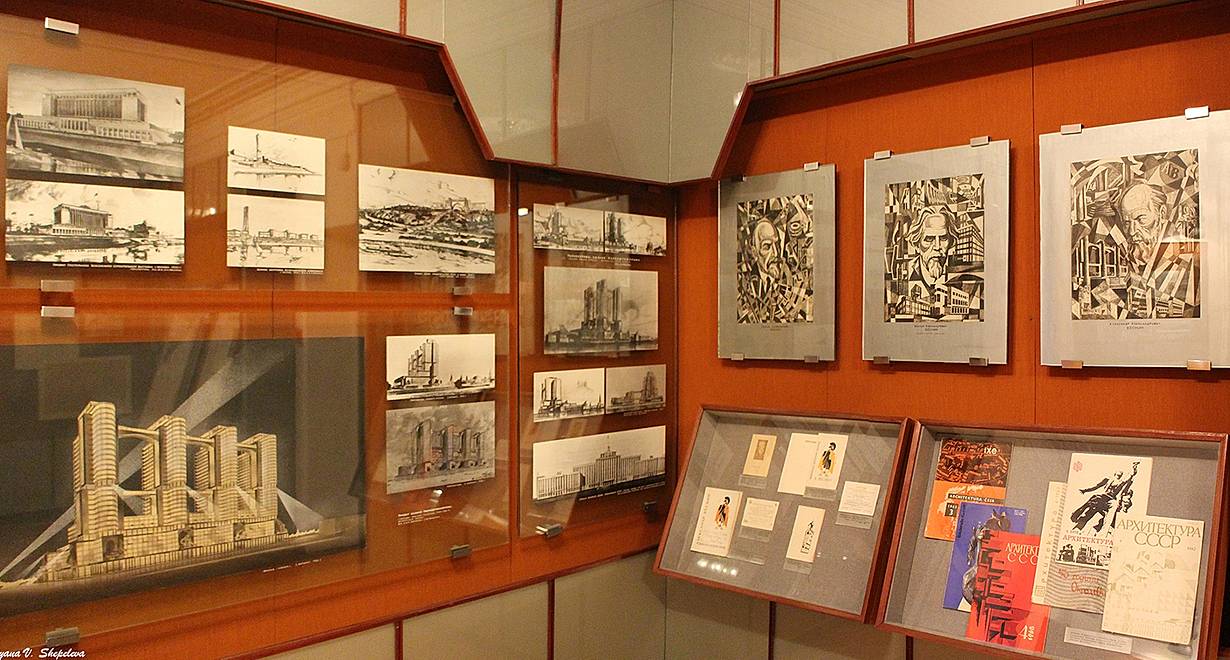 Посещение музея архитекторов братьев Весниных