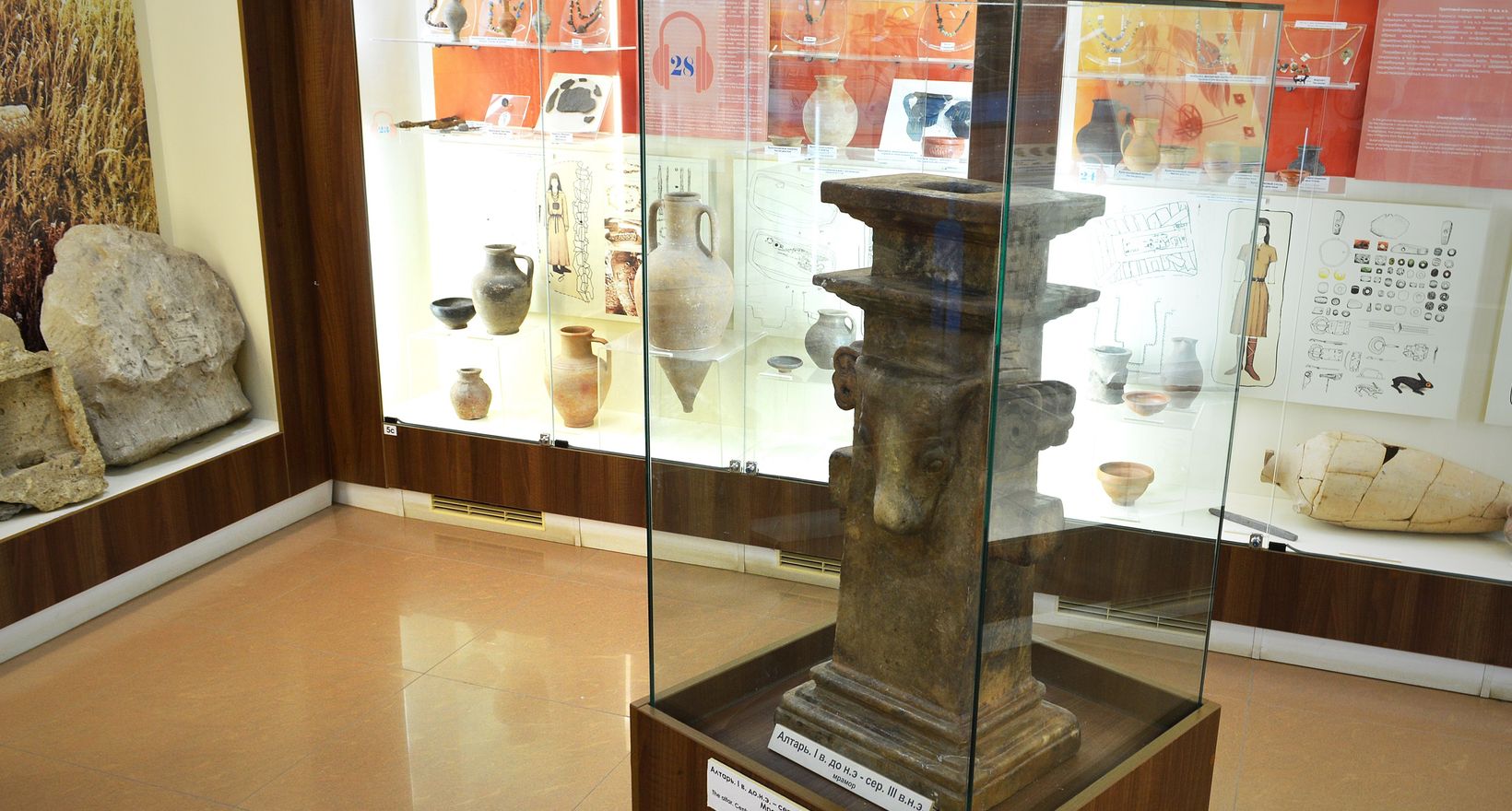 Экспозиции Музея истории Танаиса