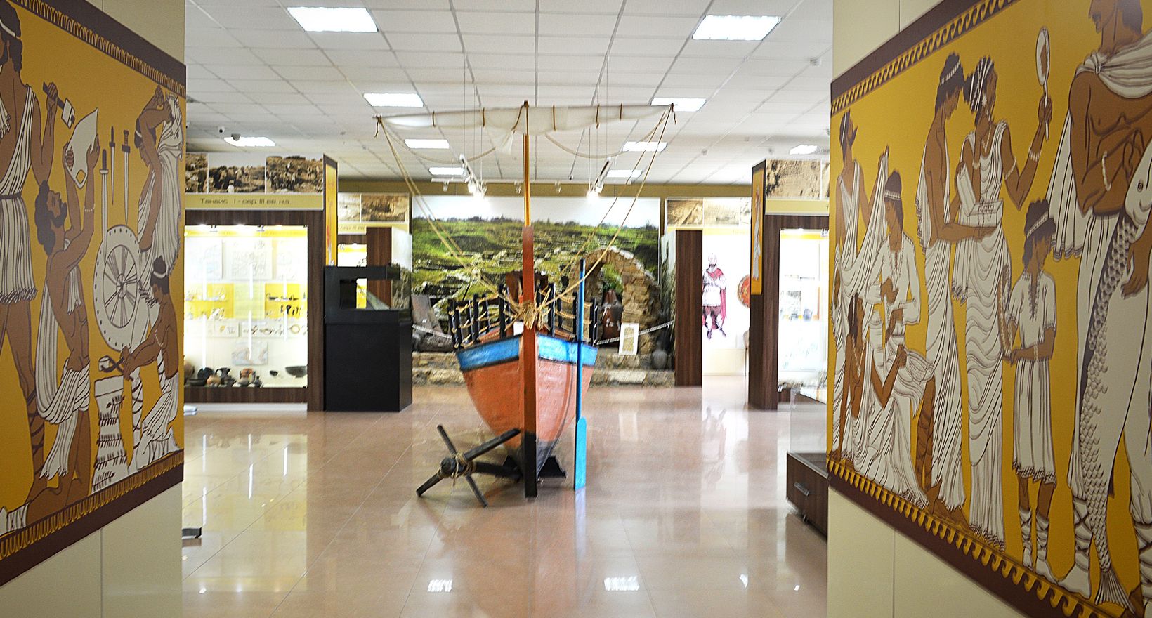 Экспозиции Музея истории Танаиса