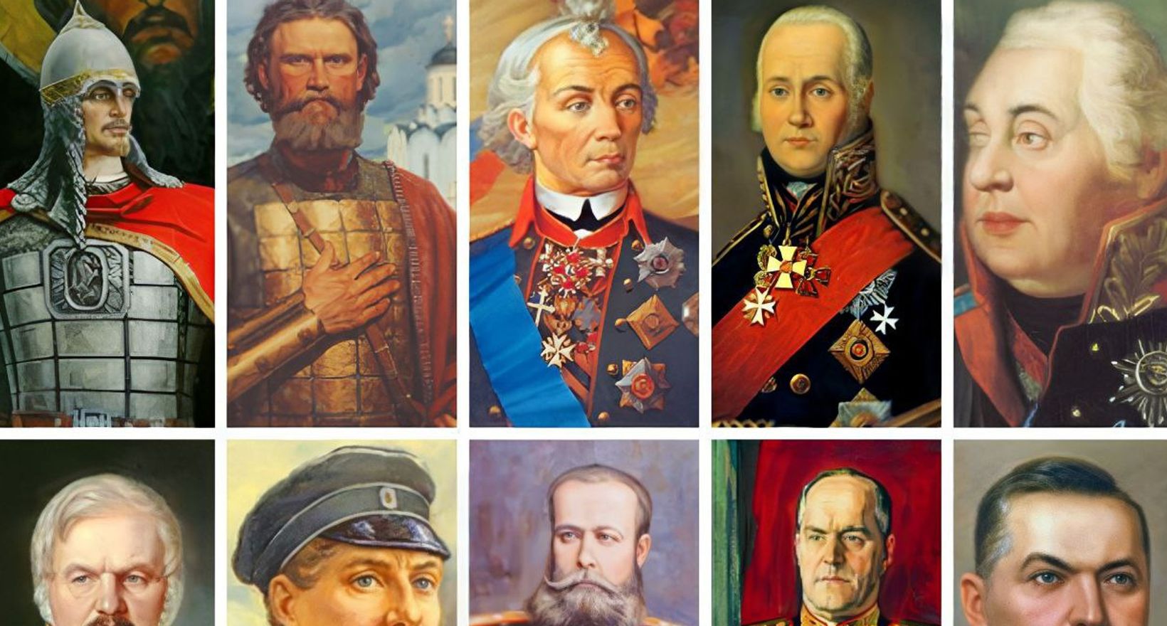 Интерактивная игра  « Великие люди России»