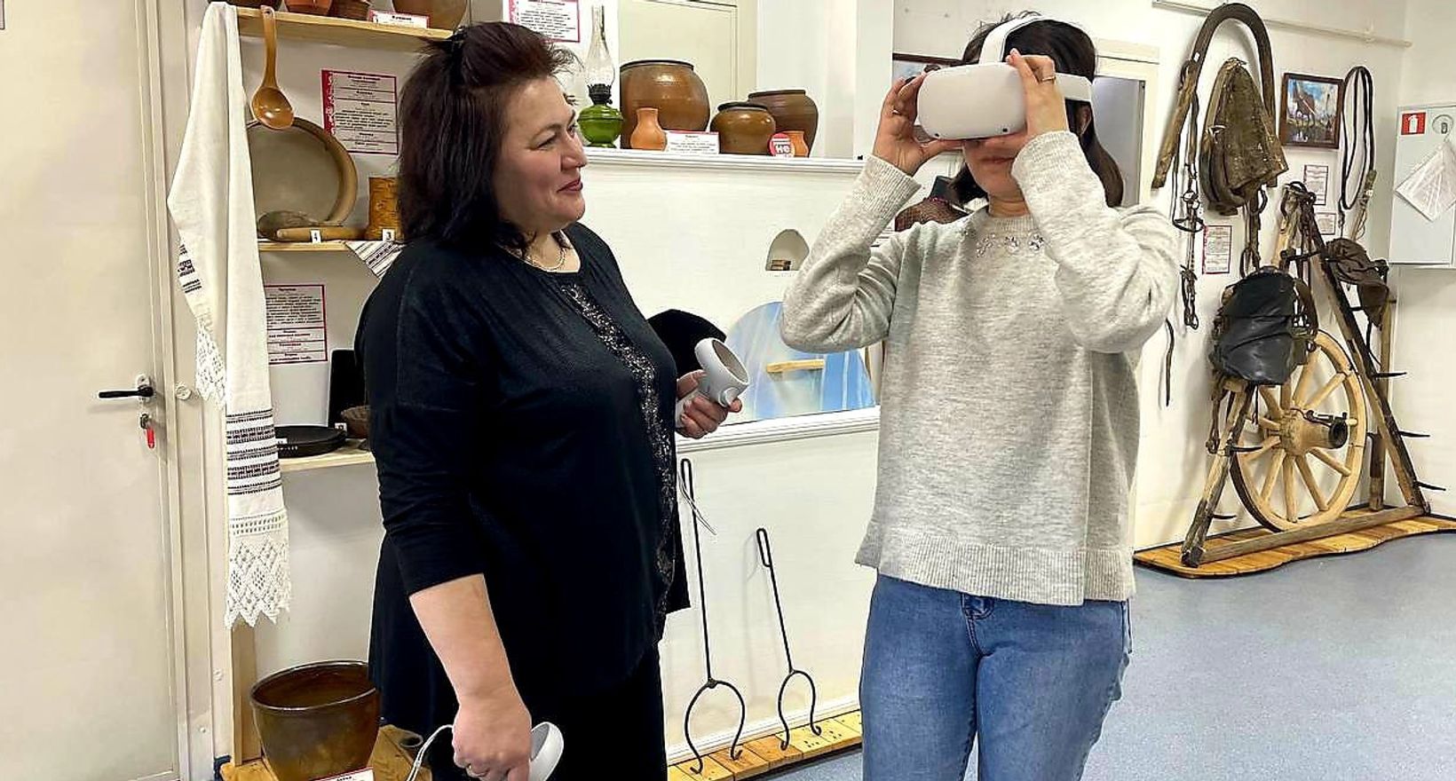 Обзорная экскурсия по музею с VR-технологией