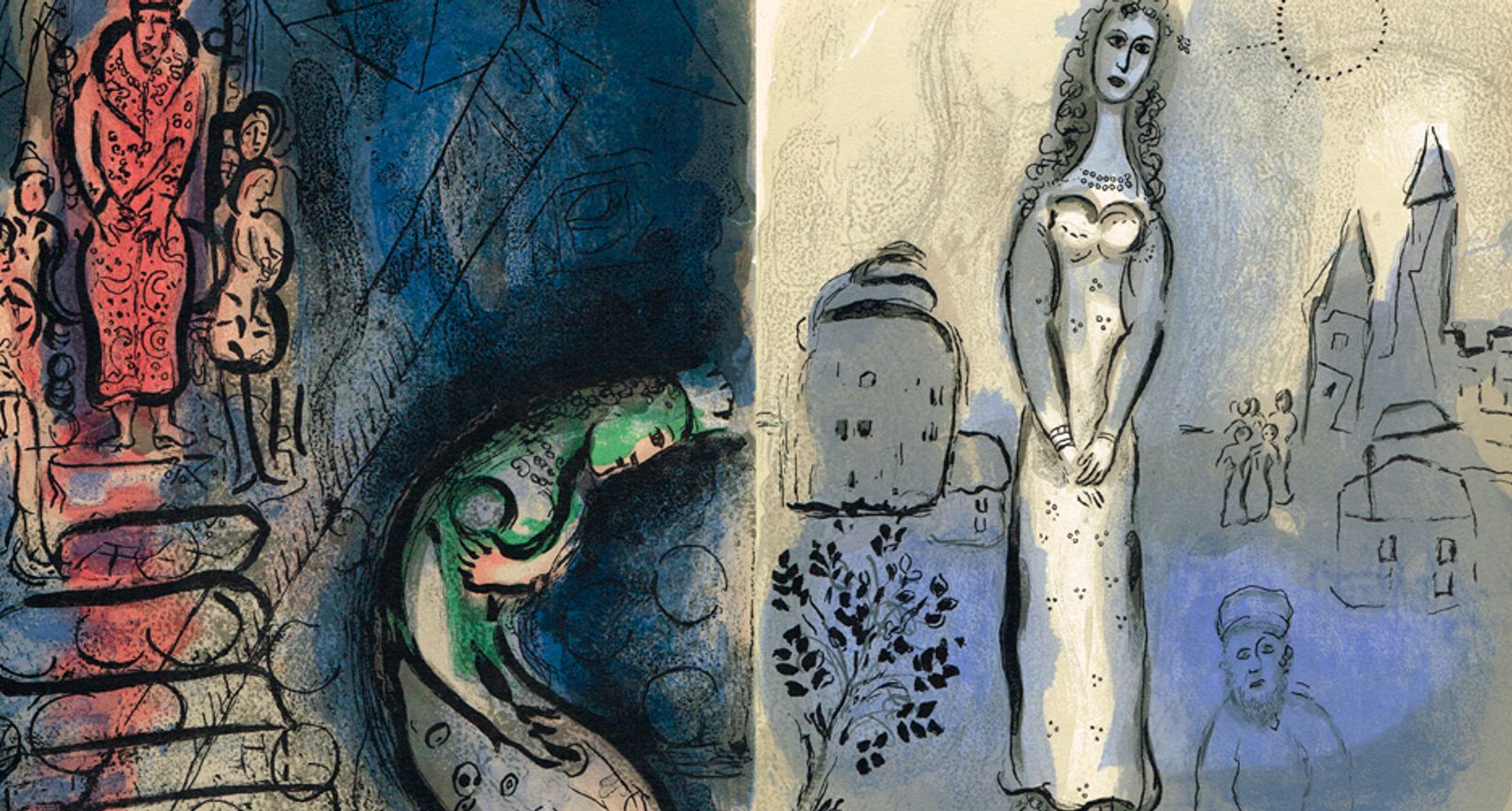 Выставка Марка Шагала "Три эпохи"