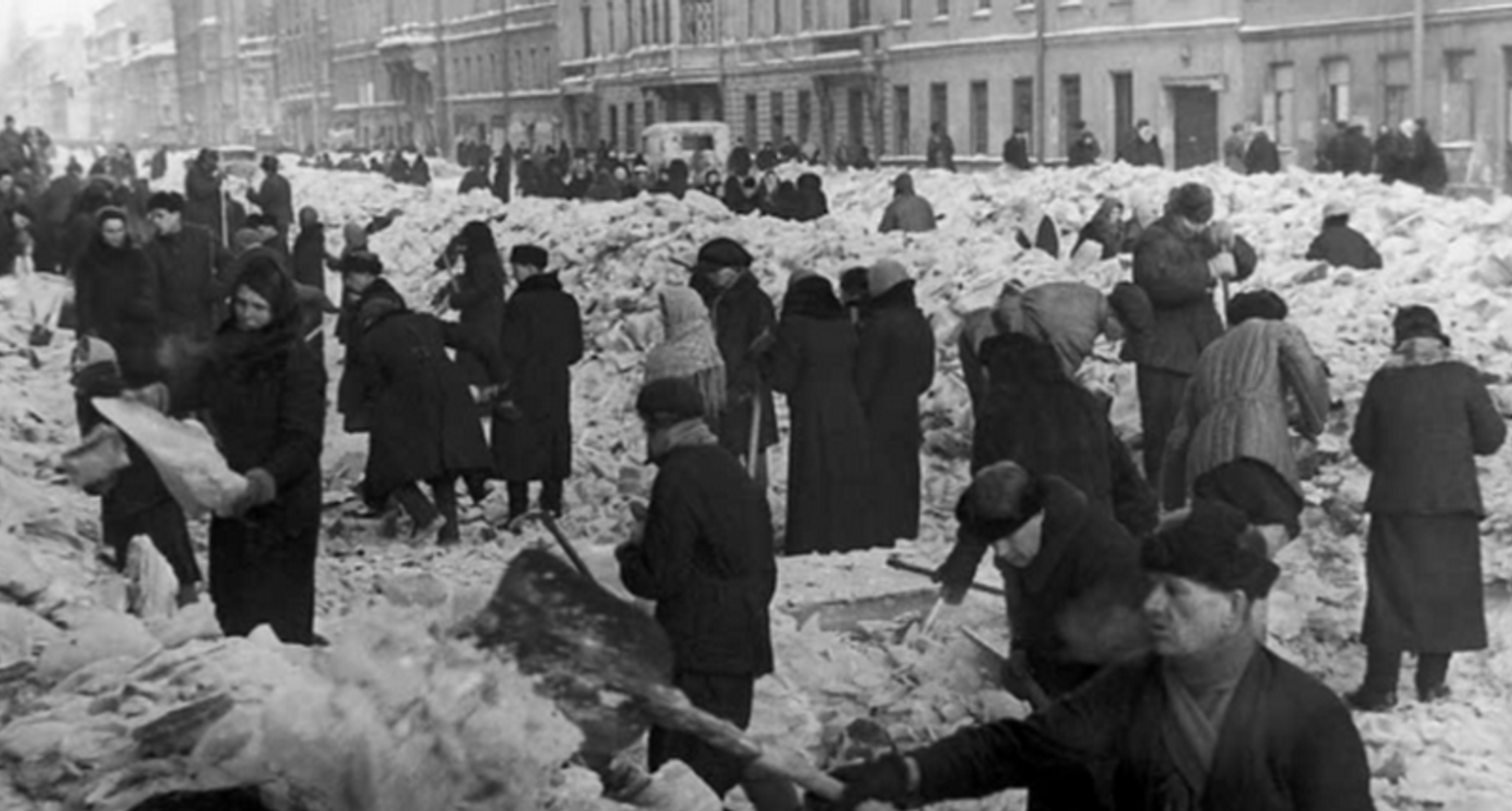 Ленинградская блокада в объективе фотокорреспондентов
