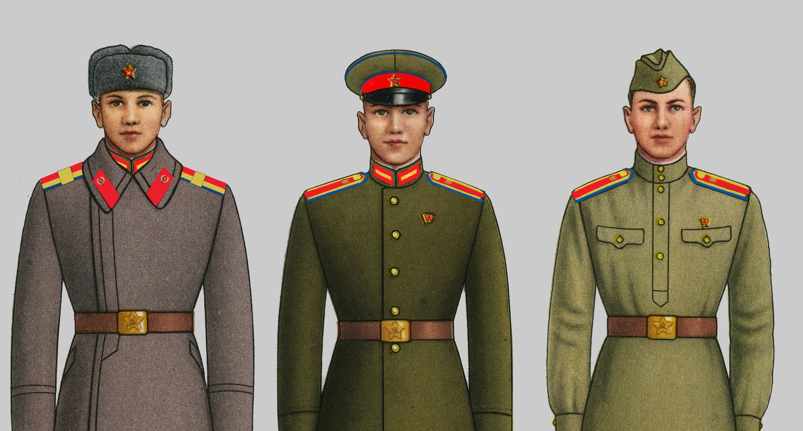 Экскурсия по выставке «Советская военная форма»
