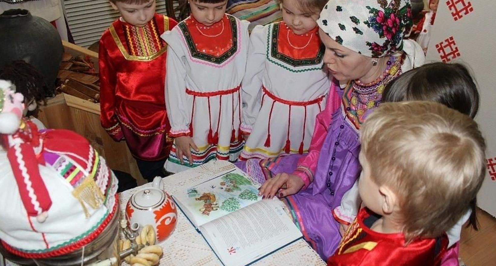 Русско народный в садике