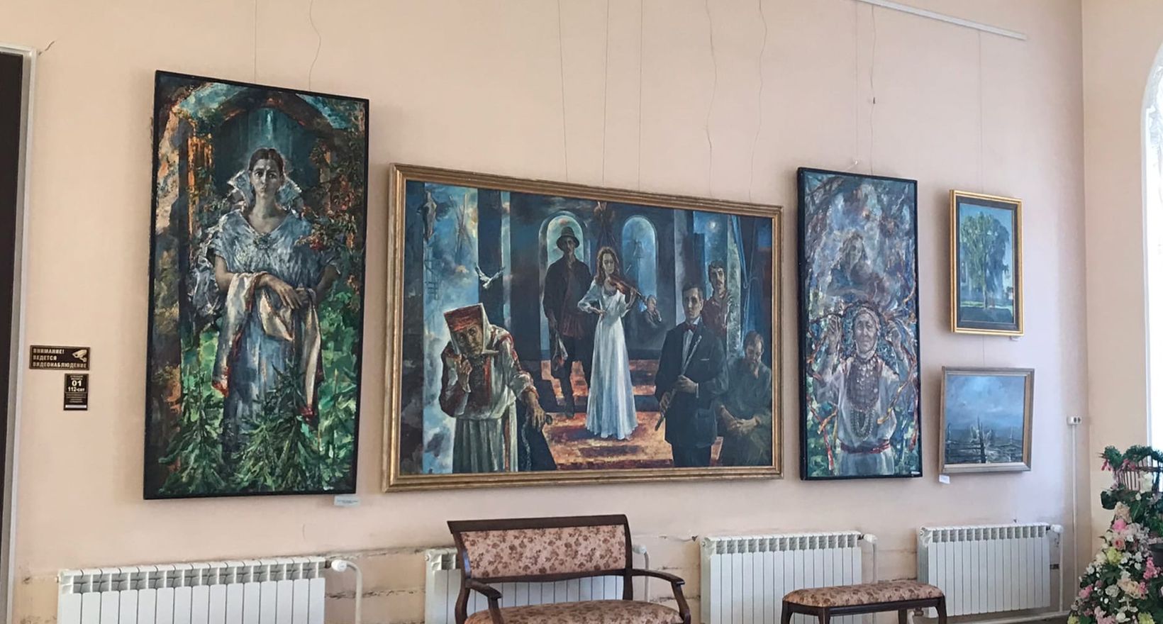 Выставка  картин Ивана Ямбердова "Родная земля"