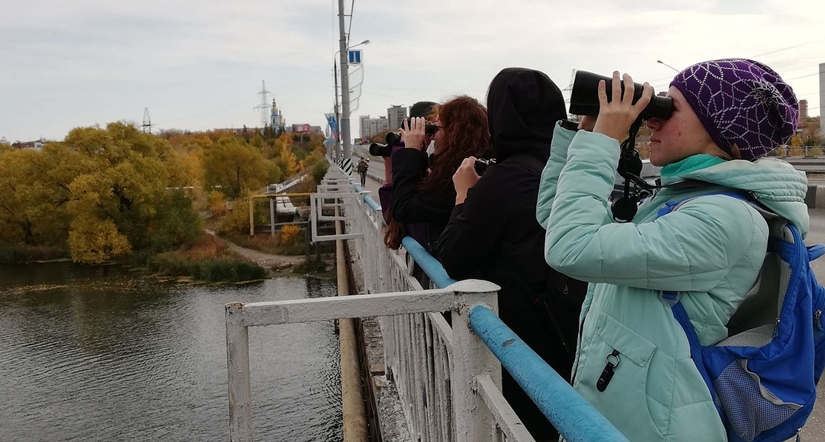 Орнитологическая экскурсия в центре Ульяновска