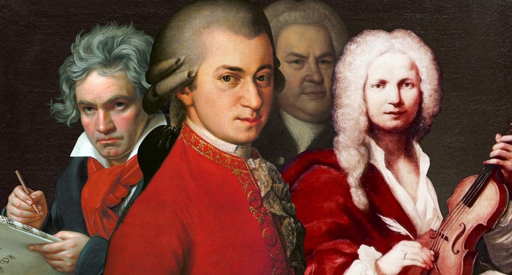 Слушать великие произведения. Моцарт, Бетховен, Шопен, Бах, Чайковский. Бах Моцарт Бетховен Чайковский. Бах Моцарт Бетховен Вивальди. Композиторы 19 века Моцарт.