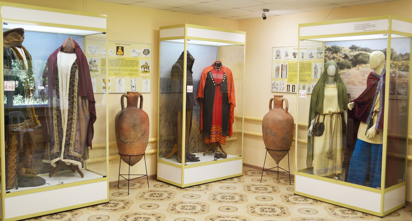 Экспозиция Музея исторического костюма