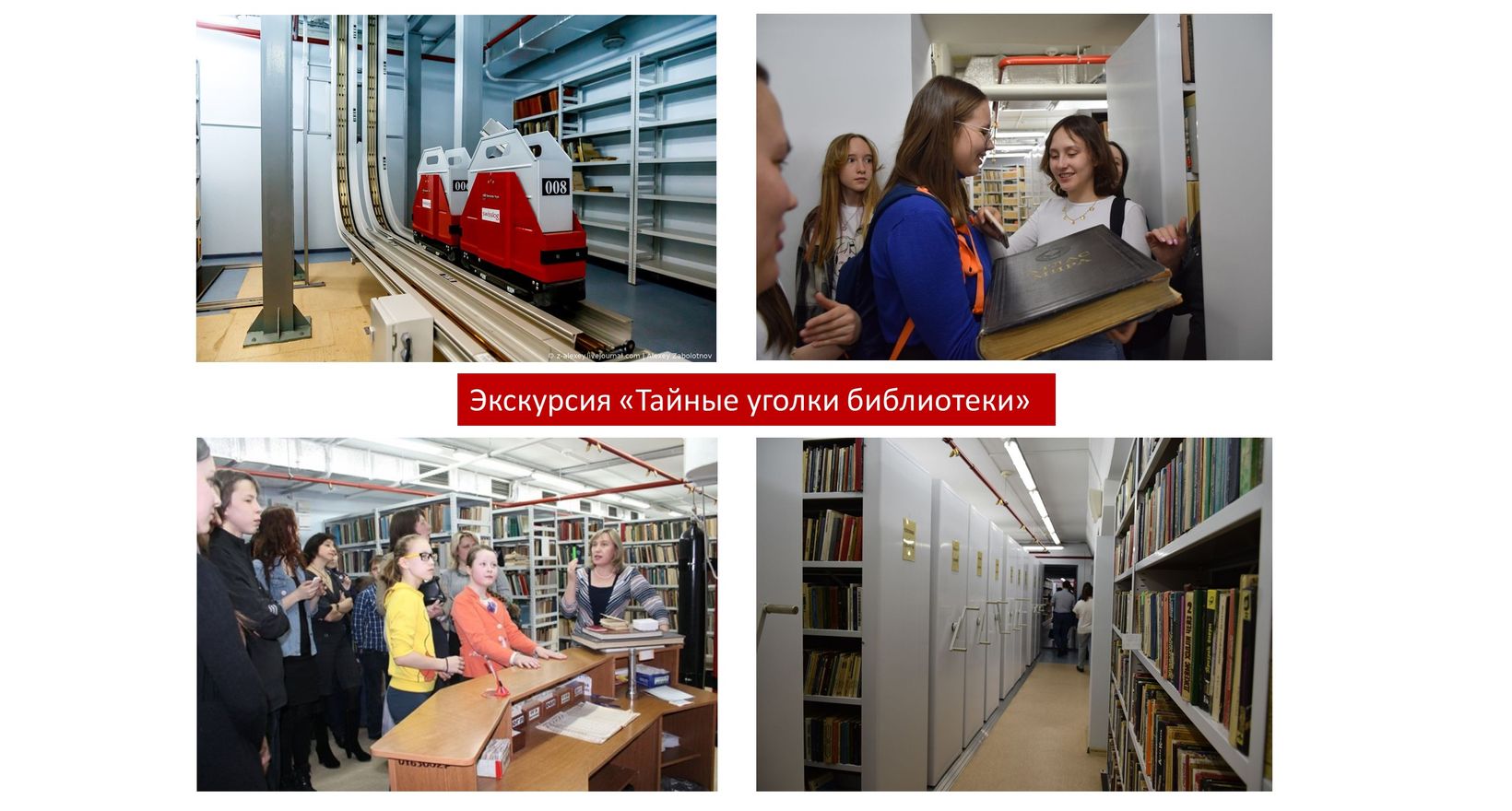 Экскурсия «Тайные уголки библиотеки»
