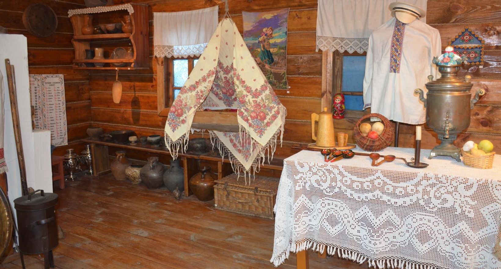 Экспозиция "Русская изба"