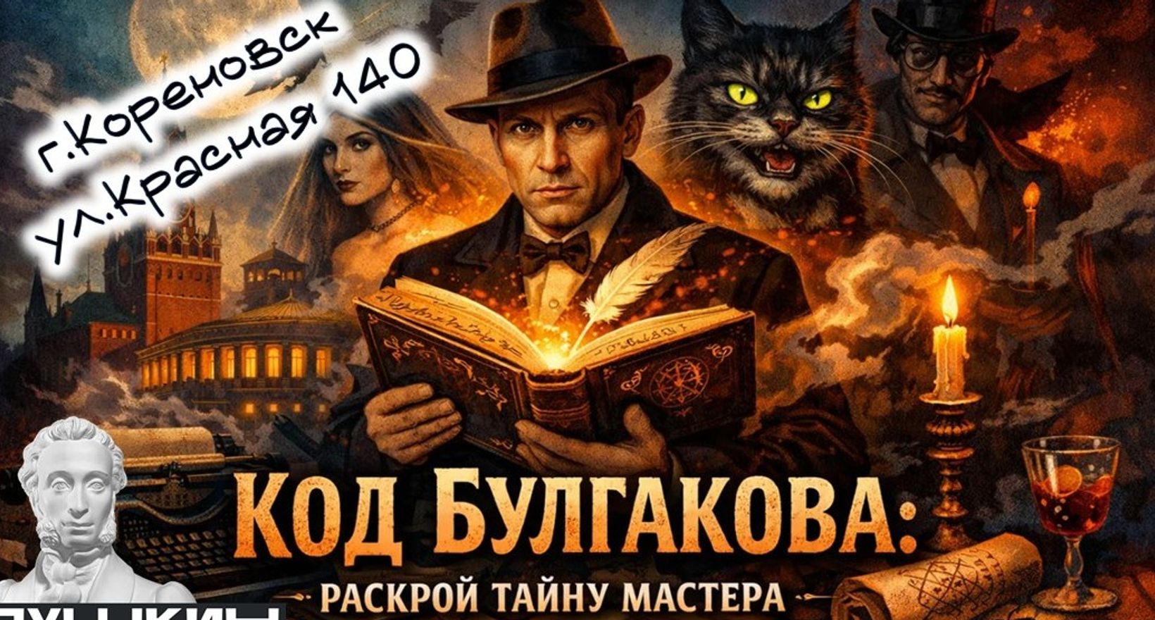 Код Булгакова: раскрой тайну мастера